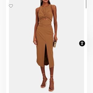 CINQ À SEPT
Erika Twisted Cut-Out Midi Dress NWT